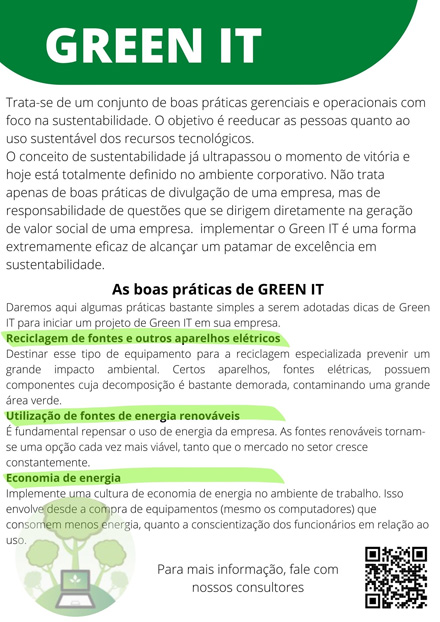 GREEN IT VERSO